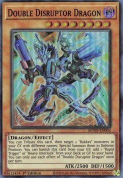 Double Disruptor Dragon⁣ - Burst of Destiny⁣ (Super Rare)⁣ [002]
