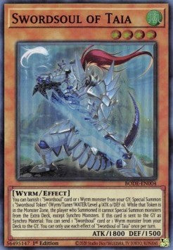 Swordsoul of Taia⁣ - Burst of Destiny⁣ (Super Rare)⁣ [004]