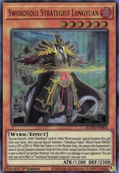 Swordsoul Strategist Longyuan⁣ - Burst of Destiny⁣ (Ultra Rare)⁣ [005]