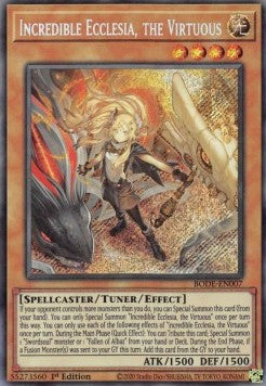 Incredible Ecclesia, the Virtuous (V.1 - Secret Rare)⁣ - Burst of Destiny⁣ (Secret Rare)⁣ [007]