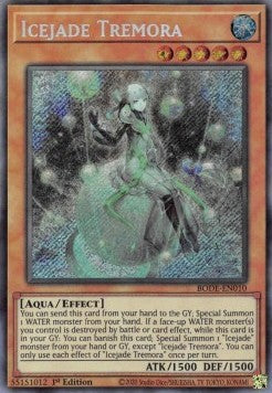 Icejade Tremora⁣ - Burst of Destiny⁣ (Secret Rare)⁣ [010]