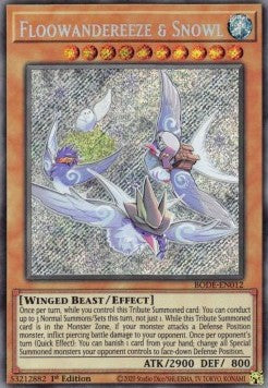 Floowandereeze & Snowl (V.1 - Secret Rare)⁣ - Burst of Destiny⁣ (Secret Rare)⁣ [012]