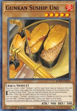 Gunkan Suship Uni⁣ - Burst of Destiny⁣ (Common)⁣ [022]