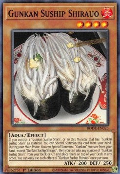 Gunkan Suship Shirauo⁣ - Burst of Destiny⁣ (Common)⁣ [023]