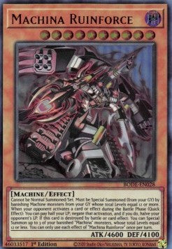 Machina Ruinforce⁣ - Burst of Destiny⁣ (Ultra Rare)⁣ [028]