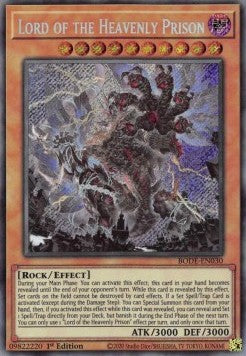 Lord of the Heavenly Prison⁣ - Burst of Destiny⁣ (Secret Rare)⁣ [030]