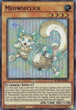 Meowseclick⁣ - Burst of Destiny⁣ (Super Rare)⁣ [034]