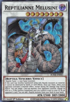 Reptilianne Melusine⁣ - Burst of Destiny⁣ (Super Rare)⁣ [043]