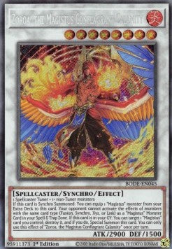 Zoroa, the Magistus Conflagrant Calamity⁣ - Burst of Destiny⁣ (Secret Rare)⁣ [045]