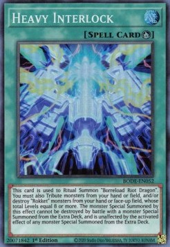 Heavy Interlock⁣ - Burst of Destiny⁣ (Super Rare)⁣ [052]