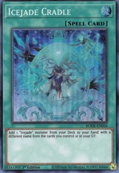 Icejade Cradle⁣ - Burst of Destiny⁣ (Super Rare)⁣ [056]