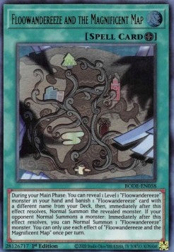 Floowandereeze and the Magnificent Map⁣ - Burst of Destiny⁣ (Ultra Rare)⁣ [058]