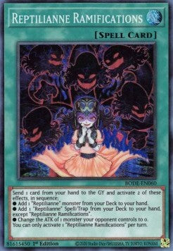 Reptilianne Ramifications⁣ - Burst of Destiny⁣ (Super Rare)⁣ [060]
