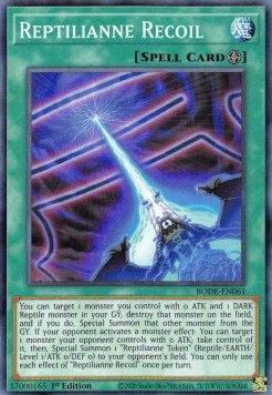 Reptilianne Recoil⁣ - Burst of Destiny⁣ (Common)⁣ [061]