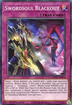 Swordsoul Blackout⁣ - Burst of Destiny⁣ (Common)⁣ [073]