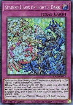Stained Glass of Light & Dark⁣ - Burst of Destiny⁣ (Super Rare)⁣ [078]