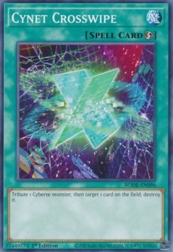 Cynet Crosswipe⁣ - Burst of Destiny⁣ (Common)⁣ [096]