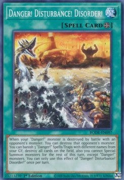Danger! Disturbance! Disorder!⁣ - Burst of Destiny⁣ (Common)⁣ [097]