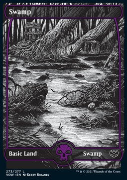 Swamp (V.2)⁣ - Innistrad: Crimson Vow⁣ (Land)⁣ [273]