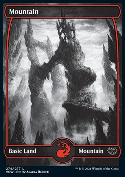 Mountain (V.1)⁣ - Innistrad: Crimson Vow⁣ (Land)⁣ [274]