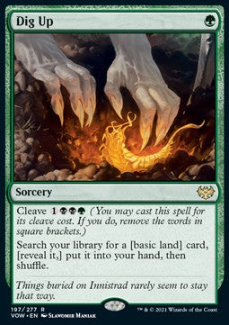 Dig Up⁣ - Innistrad: Crimson Vow⁣ (Rare)⁣ [197]