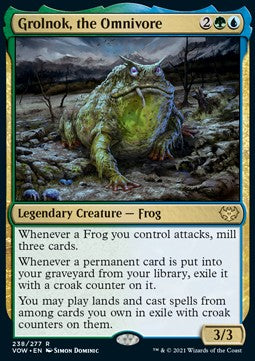 Grolnok, the Omnivore⁣ - Innistrad: Crimson Vow⁣ (Rare)⁣ [238]