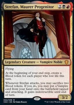 Strefan, Maurer Progenitor (V.1)⁣ - Commander: Innistrad: Crimson Vow⁣ (Mythic)⁣ [2]