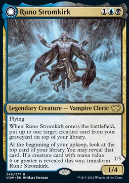 Runo Stromkirk // Krothuss, Lord of the Deep⁣ - Innistrad: Crimson Vow⁣ (Rare)⁣ [246]