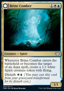 Brine Comber // Brinebound Gift⁣ - Innistrad: Crimson Vow⁣ (Uncommon)⁣ [233]