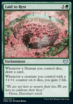 Laid to Rest⁣ - Innistrad: Crimson Vow⁣ (Uncommon)⁣ [207]