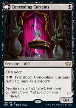 Concealing Curtains // Revealing Eye⁣ - Innistrad: Crimson Vow⁣ (Rare)⁣ [101]