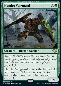 Hamlet Vanguard⁣ - Innistrad: Crimson Vow⁣ (Rare)⁣ [201]