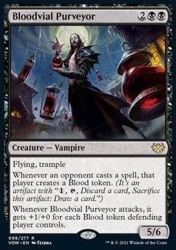 Bloodvial Purveyor⁣ - Innistrad: Crimson Vow⁣ (Rare)⁣ [98]