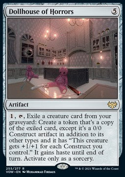 Dollhouse of Horrors⁣ - Innistrad: Crimson Vow⁣ (Rare)⁣ [255]