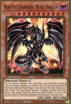 Red-Eyes Darkness Metal Dragon (V.1 - Premium Gold Rare)⁣ - Maximum Gold: El Dorado⁣ (Premium Gold Rare)⁣ [009]