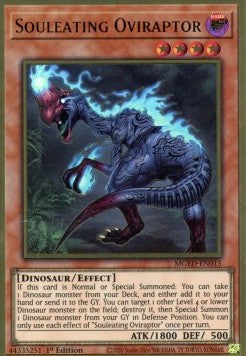 Souleating Oviraptor⁣ - Maximum Gold: El Dorado⁣ (Premium Gold Rare)⁣ [015]