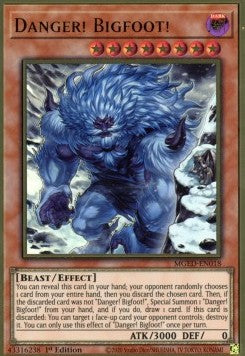 Danger! Bigfoot! (V.2 - Premium Gold Rare) - Maximum Gold: El Dorado (Premium Gold Rare) [MGED-018]