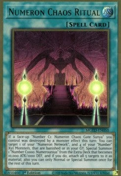 Numeron Chaos Ritual⁣ - Maximum Gold: El Dorado⁣ (Premium Gold Rare)⁣ [050]
