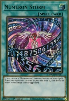 Numeron Storm⁣ - Maximum Gold: El Dorado⁣ (Premium Gold Rare)⁣ [051]