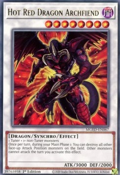 Hot Red Dragon Archfiend⁣ - Maximum Gold: El Dorado⁣ (Rare)⁣ [067]
