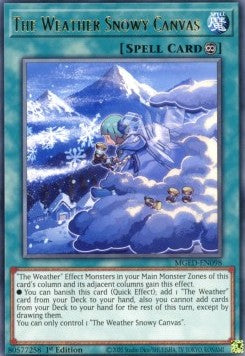 The Weather Snowy Canvas⁣ - Maximum Gold: El Dorado⁣ (Rare)⁣ [098]