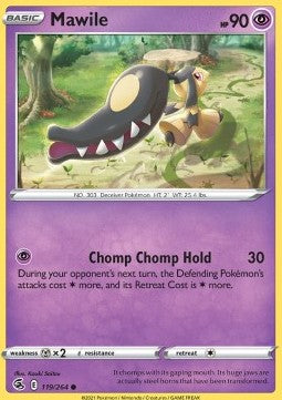 Mawile⁣ - Fusion Strike⁣ (Common)⁣ [119]