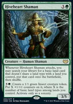 Hiveheart Shaman⁣ - Innistrad: Crimson Vow⁣ (Rare)⁣ [202]