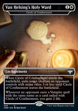 Circle of Confinement⁣ - Innistrad: Crimson Vow: Extras⁣ (Uncommon)⁣ [329]