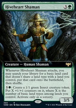 Hiveheart Shaman⁣ - Innistrad: Crimson Vow: Extras⁣ (Rare)⁣ [390]