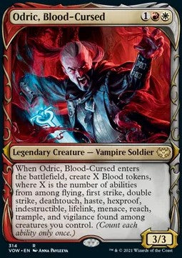 Odric, Blood-Cursed⁣ - Innistrad: Crimson Vow: Extras⁣ (Rare)⁣ [314]