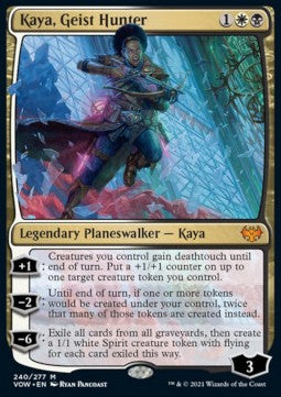 Kaya, Geist Hunter⁣ - Innistrad: Crimson Vow⁣ (Mythic)⁣ [240]