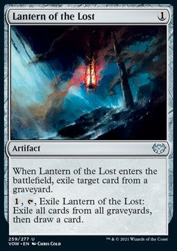Lantern of the Lost⁣ - Innistrad: Crimson Vow⁣ (Uncommon)⁣ [259]