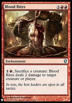 Blood Rites⁣ - The List⁣ (Uncommon)⁣ [101]