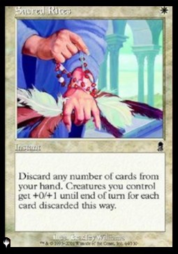 Sacred Rites⁣ - The List⁣ (Common)⁣ [44]